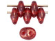 Matubo SuperDuo 2x5mm 2-Hole Ruby Luster Seed Bead 2.5-Inch Tube
