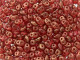 Matubo SuperDuo 2 x 5mm Cardinal Halo 2-Hole Seed Bead 2.5-Inch Tube