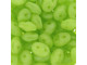 Matubo SuperDuo 2 x 5mm Matte Milky Peridot 2-Hole Seed Bead 2.5-Inch Tube