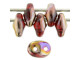 Matubo SuperDuo 2 x 5mm Siam Ruby Artemis 2-Hole Seed Bead 2.5-Inch Tube