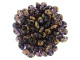 Matubo SuperDuo 2 x 5mm Amethyst Half Bronze Luster 2-Hole Seed Bead 2.5-Inch Tube