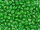 Matubo SuperDuo 2 x 5mm Metalust Matte Apple Green 2-Hole Seed Bead 2.5-Inch Tube
