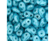 Matubo SuperDuo 2 x 5mm Opaque Baby Blue Luster 2-Hole Seed Bead 2.5-Inch Tube
