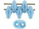 Matubo SuperDuo 2 x 5mm Opaque Baby Blue Luster 2-Hole Seed Bead 2.5-Inch Tube
