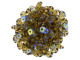 Matubo SuperDuo 2 x 5mm Smoky Topaz AB 2-Hole Seed Bead 2.5-Inch Tube