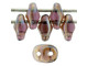 Matubo SuperDuo 2 x 5mm Amethyst Celsian 2-Hole Seed Bead 2.5-Inch Tube