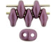 Matubo SuperDuo 2 x 5mm Pearl Coat - Plum 2-Hole Seed Bead 2.5-Inch Tube