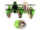 Matubo SuperDuo 2 x 5mm Apollo - Green 2-Hole Seed Bead 2.5-Inch Tube