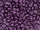Matubo SuperDuo 2 x 5mm Purple Velvet Pearl Coat 2-Hole Seed Bead 2.5-Inch Tube Matubo SuperDuo 2 x 5mm Purple Velvet Pearl Coat 2-Hole Seed Bead 2.5-Inch Tube