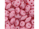 Matubo SuperDuo 2 x 5mm Saturated Pink 2-Hole Seed Bead 2.5-Inch Tube