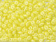 Matubo SuperDuo 2 x 5mm Yellow Pearl Shine 2-Hole Seed Bead 2.5-Inch Tube