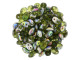 Matubo SuperDuo 2 x 5mm Matte Olivine Vitral 2-Hole Seed Bead 2.5-Inch Tube