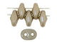 Matubo SuperDuo 2 x 5mm Brown Sugar Pearl Coat 2-Hole Seed Bead 2.5-Inch Tube