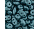 Matubo SuperDuo 2 x 5mm Dark Teal Pearl Coat 2-Hole Seed Bead 2.5-Inch Tube