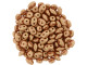 Matubo SuperDuo 2 x 5mm Satin Metallic Peach 2-Hole Seed Bead 2.5-Inch Tube