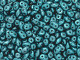 Matubo SuperDuo 2 x 5mm ColorTrends Saturated Metallic Quetzal Green 2-Hole Seed Bead 2.5-Inch Tube