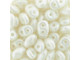 Matubo SuperDuo 2 x 5mm White Pearl Shine 2-Hole Seed Bead 2.5-Inch Tube Matubo SuperDuo 2 x 5mm White Pearl Shine 2-Hole Seed Bead 2.5-Inch Tube