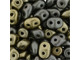 Matubo SuperDuo 2 x 5mm Matte Metallic Leather 2-Hole Seed Bead 2.5-Inch Tube