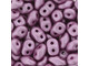 Matubo SuperDuo 2 x 5mm Satin Metallic Magenta 2-Hole Seed Bead 2.5-Inch Tube