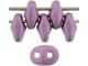 Matubo SuperDuo 2 x 5mm Satin Metallic Magenta 2-Hole Seed Bead 2.5-Inch Tube