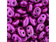Matubo SuperDuo 2 x 5mm Metalust Hot Pink 2-Hole Seed Bead 2.5-Inch Tube