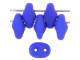Matubo SuperDuo 2 x 5mm Neon Blue 2-Hole Seed Bead 2.5-Inch Tube