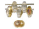 Matubo SuperDuo 2x5mm 2-Hole Crystal Twilight Seed Bead 2.5-Inch Tube