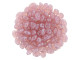 Matubo SuperDuo 2 x 5mm Milky Pink Luster 2-Hole Seed Bead 2.5-Inch Tube