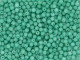 Czech Glass Half-Drilled 2mm Finial Bead - Matte - Turquoise (2.5" Tube)