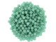 Czech Glass Half-Drilled 2mm Finial Bead - Matte - Turquoise (2.5" Tube)