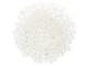 Czech Glass Half-Drilled 2mm Finial Bead - Crystal (2.5" Tube)