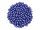 Czech Glass Half-Drilled 2mm Finial Bead - ColorTrends: Saturated Metallic Ultra Violet (2.5" Tube)