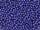 Czech Glass Half-Drilled 2mm Finial Bead - ColorTrends: Saturated Metallic Ultra Violet (2.5" Tube)