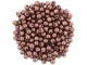 Czech Glass Half-Drilled 2mm Finial Bead - ColorTrends: Saturated Metallic Blooming Dahlia (2.5" Tube)