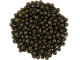 Czech Glass Half-Drilled 2mm Finial Bead - Dk Bronze (2.5" Tube)