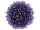 Czech Glass Half-Drilled 2mm Finial Bead - Tanzanite (2.5" Tube)