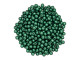 Czech Glass Half-Drilled 2mm Finial Bead - ColorTrends: Saturated Metallic Martini Olive (2.5" Tube)