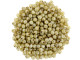 Czech Glass Half-Drilled 2mm Finial Bead - Opaque Luster - Picasso (2.5" Tube)