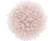 Czech Glass Half-Drilled 2mm Finial Bead - Metal Luster Rosaline (2.5" Tube)