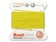 Griffin Bead Cord 100% Silk - Size 10 (0.90mm) Yellow