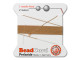 Griffin Bead Cord 100% Silk - Size 1 (0.35mm) Beige Griffin Bead Cord 100% Silk - Size 1 (0.35mm) Beige