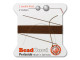 Griffin Bead Cord 100% Silk - Size 1 (0.35mm) Brown