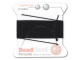 Griffin Bead Cord 100% Silk - Size 7 (0.75mm) Black