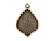 Nunn Design Antique Copper-Plated Pewter Marrakesh Grande Bezel Pendant