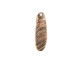 Nunn Design Antique Copper-Plated Pewter Organic Mussel Shell Charm