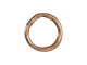 Nunn Design Antique Copper-Plated Brass Large Organic Hoop