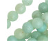 Create tropical style with help from the Dakota Stones Amazonite 6mm round beads. These beads feature a classic round shape you can add to any design. They are versatile in size, so add them to necklaces, bracelets and earrings. Each bead features opaque ocean colors that range from blue-green to green. Amazonite is also known as Amazon stone. Metaphysical Properties: Amazonite is said to balance energy, while promoting harmony and universal love. It is often called the stone of courage and the stone of truth, as it provides the ability to discover truths and integrity.Because gemstones are natural materials, appearances may vary from piece to piece. Each strand includes approximately 34 beads.
