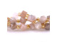 Dakota Stones Golden Rainbow Moonstone 4 x 6mm Table Cut Cube Corner Drilled 15-16" Bead Strand