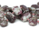 Dakota Stones Pink Tourmaline 16x23mm Rectangle Faceted, Center Drilled - 15-16 Inch Bead Strand