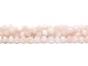 Dakota Stones Kunzite 4x7mm Natural Rondelle Faceted, Free Form - 15-16 Inch Bead Strand